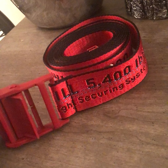 off white belt poshmark